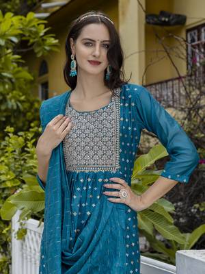 Vredevogel women's chanderi modal butti kurta with trouser pant & embroidered chanderi dupatta 3