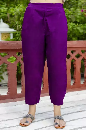 Vredevogel women's cotton silk jacquard kurta pant set with banarasi woven self designed dupatta