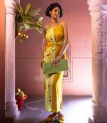 Matcha green satin long dress