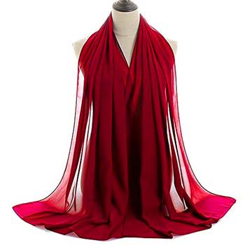 Maroon Moroccan Kaftan With Sun-proof hijab 5
