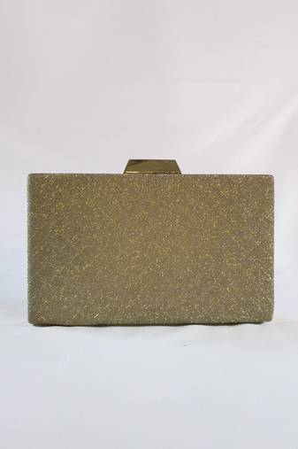 Silver - toned embellished luxurious clutches