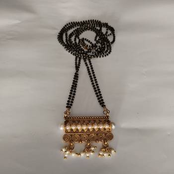 Beautiful Gold with Pearl Mangalsutra 2