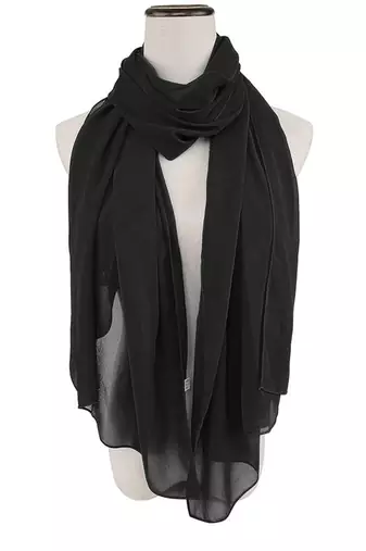 Black color full sleeves Handmade Moroccan Kaftan with Sun-proof hijab