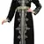 Black color full sleeves Handmade Moroccan Kaftan with Sun-proof hiijab