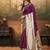 Paithani Art silk woven burgundy classic ethnic saree