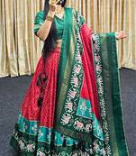 Party wear SIlk Blend Lehengha Choli with Dupatta for Women