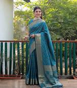 Dazzling Bandhej faux Patola Silk Sarees 