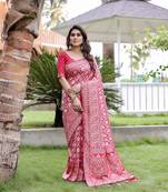 Gorgeous Traditional Faux Kanjivaram Silk Blend Sarees 