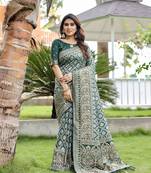 Gorgeous Traditional Faux Kanjivaram Saree