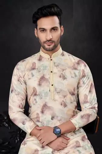 Outluk wedding collection  cotton pintex mens kurta pajama