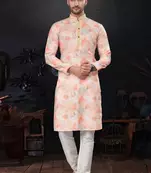 Outluk wedding collection  cotton pintex mens kurta pajama