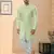Havy banarasi jackard with thread work indowestern sherwani