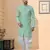 Havy banarasi jackard with thread work indowestern sherwani