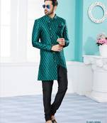 Havy banarasi jackard indowestern sherwani