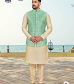 Jacket kurta pajama set