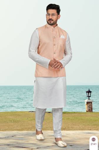Jacket kurta pajama set