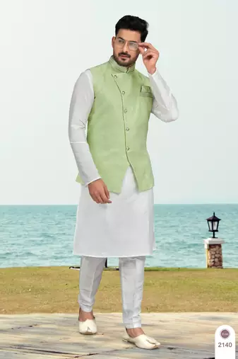 Jacket kurta pajama set