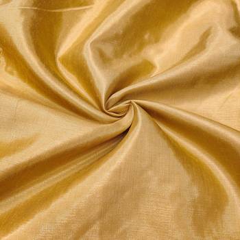 Women'S Yellow Viscose Organza Hand Wrok Unstitched Dress Material 4