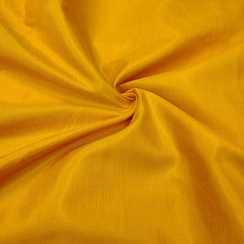 Mustard Pure Viscose Hand Wrok Unstitched Dress Material 4