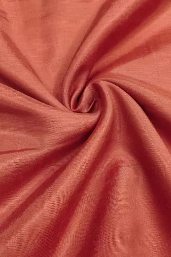 Orange Pure Viscose Hand Wrok Unstitched Dress Material