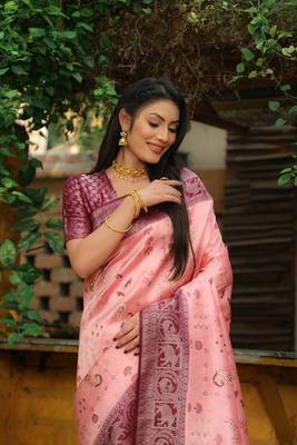 Original Faux Kanjivaram Soft Silk Saree  6