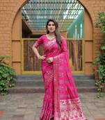  Dola Silk Bandhej Print Sarees 