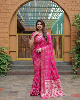  Dola Silk Bandhej Print Sarees  3