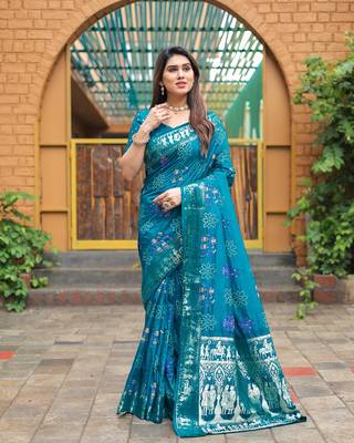  Dola Silk Bandhej Print Sarees  3