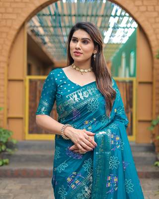  Dola Silk Bandhej Print Sarees  4