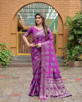  Dola Silk Bandhej Print Sarees  2