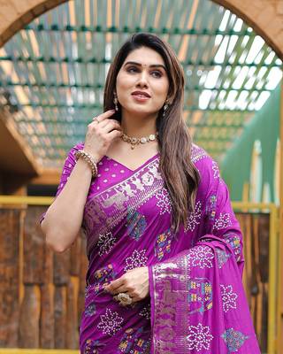  Dola Silk Bandhej Print Sarees  3