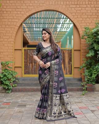  Dola Silk Bandhej Print Sarees  3