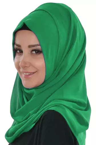 Turquoise Moroccan KaftanWith Sun-proof hijab