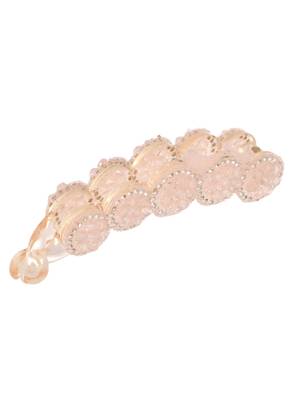 Jewelled hair banana clutch 3