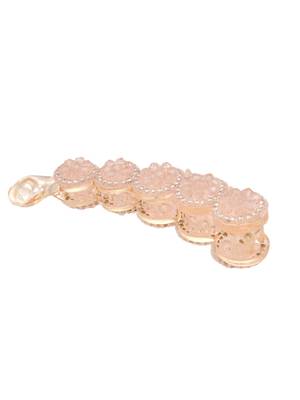 Jewelled hair banana clutch 4