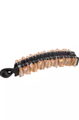 Sequinned hair banana clip
