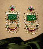 Nayantara Glorious statement earrings dazzling in jewels embedded
