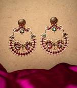 Amman Embrace the allure of tradition and elegance with our temple statement earrings