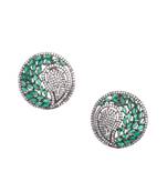 Forest glow diamonds 1 Pair of Earring 