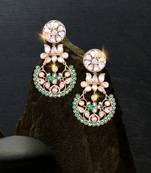 Ruby diya radiance 1 Pair of Earring 