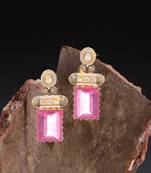 Ruby elegance 1 Pair of Earring 