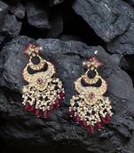 Ruby diya radiance 1 Pair of Earring 