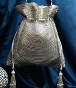 Hinted pewter silver