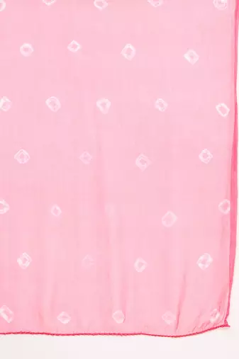 Winered women printed ruched yoke flare kurta, pant & dupatta set