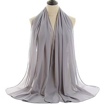 Grey Morrocan Georgette Islamic Kaftan 6