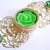 Floral Ornate Metallic Rangoli Centre Wax interchangable and Refill Diwali Diya