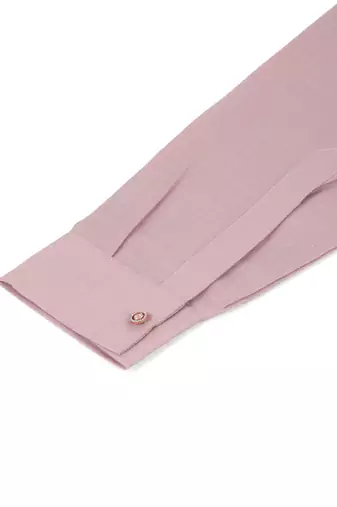 Cotton mauve kurta and trouser with embroidered mauve nehru jacket