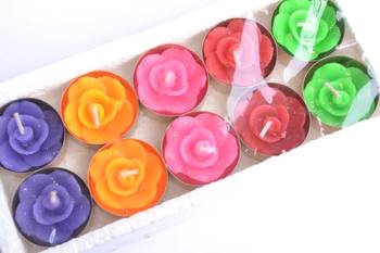 Rose Centre Wax interchangable and Refill Diwali Diya Pack 1