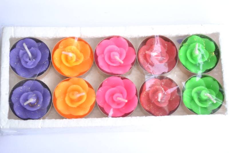 Rose Centre Wax interchangable and Refill Diwali Diya Pack