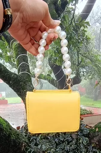 Mustard yellow verde arka nano bag